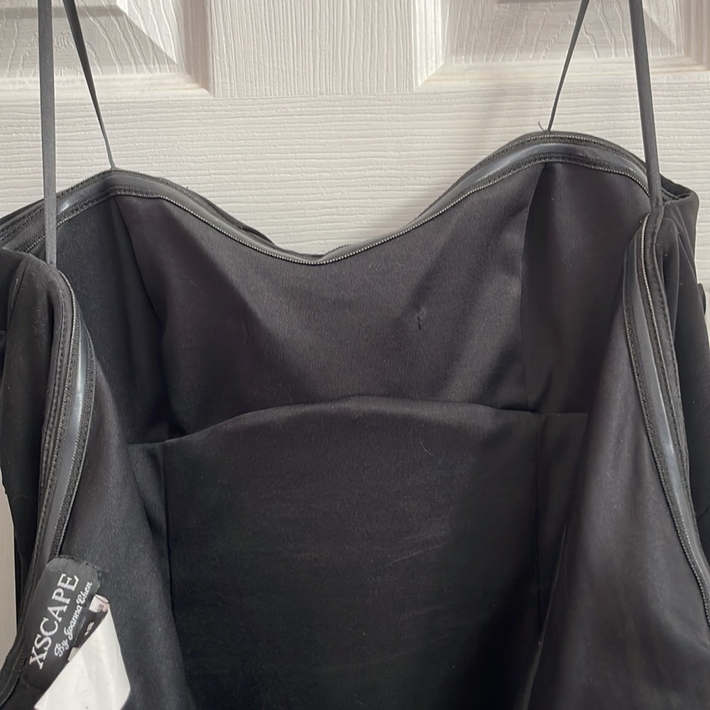Strapless Black Bubble Dress - Picture 6 of 9